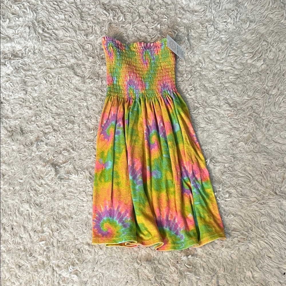 Weekending Tie-Dye Kids Dress